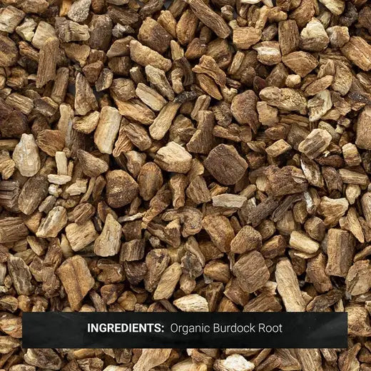 Burdock Root, Cut & Sifted, Organic