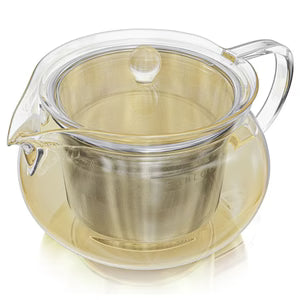 Glass Herbal Teapot with Infuser - 24oz